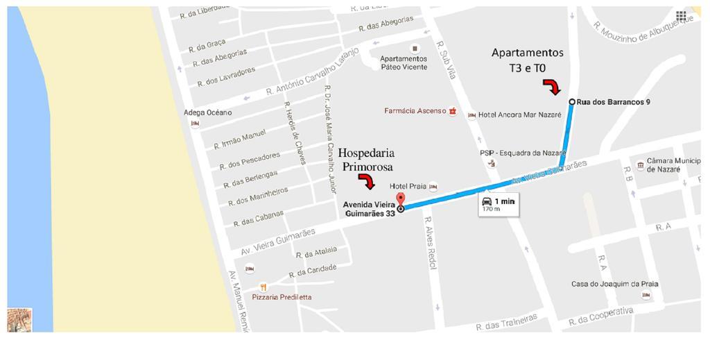 Hospedaria A Primorosa Назаре Екстериор снимка
